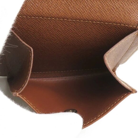 Auth LOUIS VUITTON Monogram Bifold Wallet Brown - Picture 8 of 8